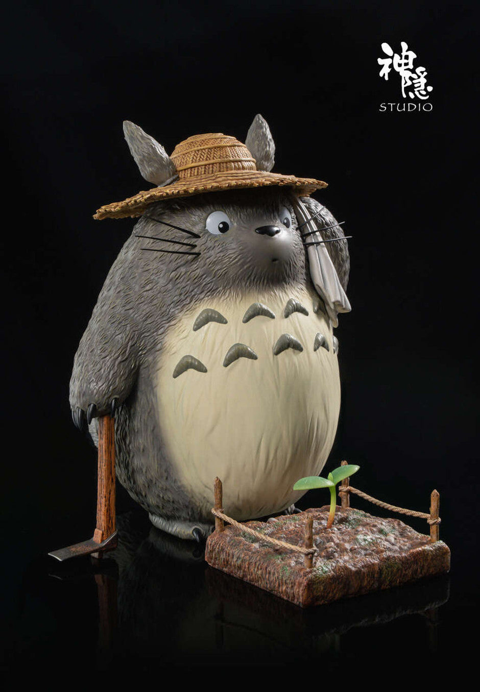 [Warehouse in Stock] Shen Yin Studio - Statue - My Neighbor Totoro - Farmer Totoro