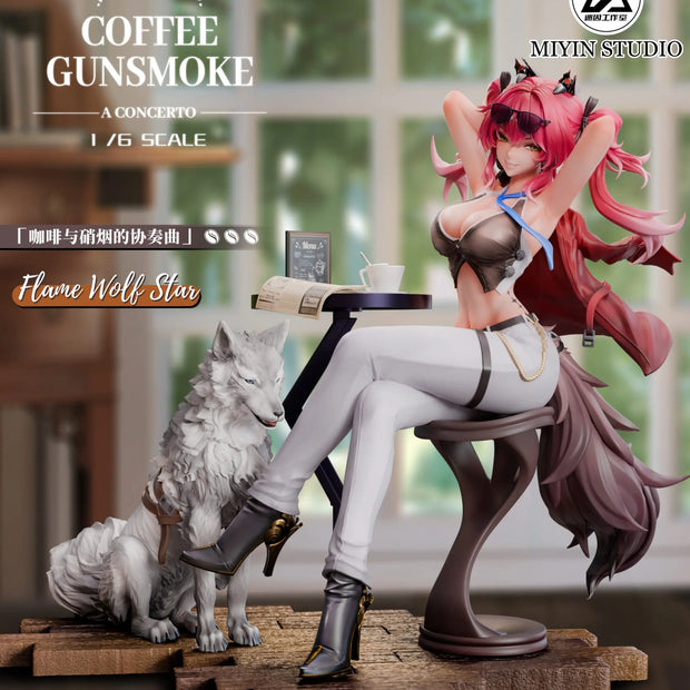 [Pre-Order] Mi Yin Studio - Statue - Wuthering Waves - Flame Wolf Star in the Cafe