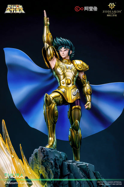 [Pre-Order Closed] Zodiakos Studio - Statue - Saint Seiya - Gold Saint-Shura (Licensed)