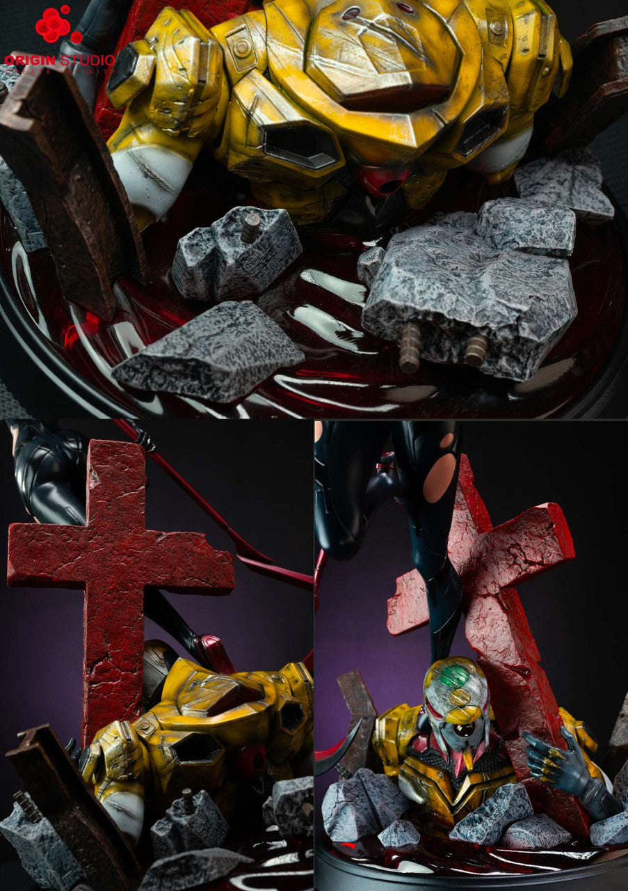 [Pre-Order] Origin Studio - Statue - Neon Genesis Evangelio - Black Combat Suit Ayanami Rei