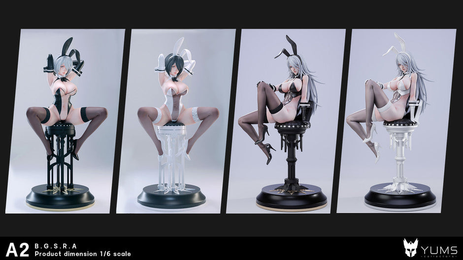 [Pre-Order] YUMS-Collectors Studio - Statue - NieR:Automata - YoRHa Bunny Girl A2