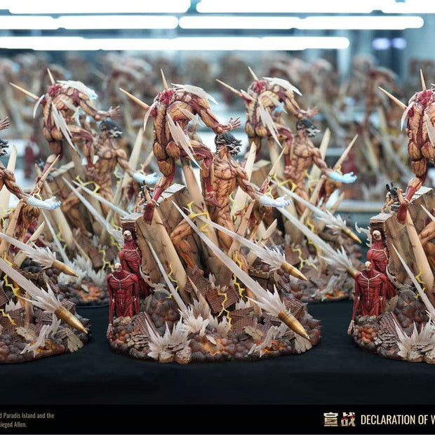 [Last One] ZaoHua Studio - Statue - Attack on Titan - Declaration Of War EX ver with LED