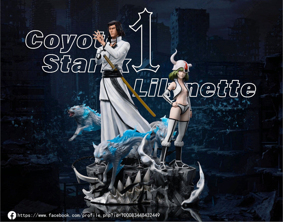 [Pre-Order] Ww Studio - Statue - Bleach - Coyote Starrk & Lilynette