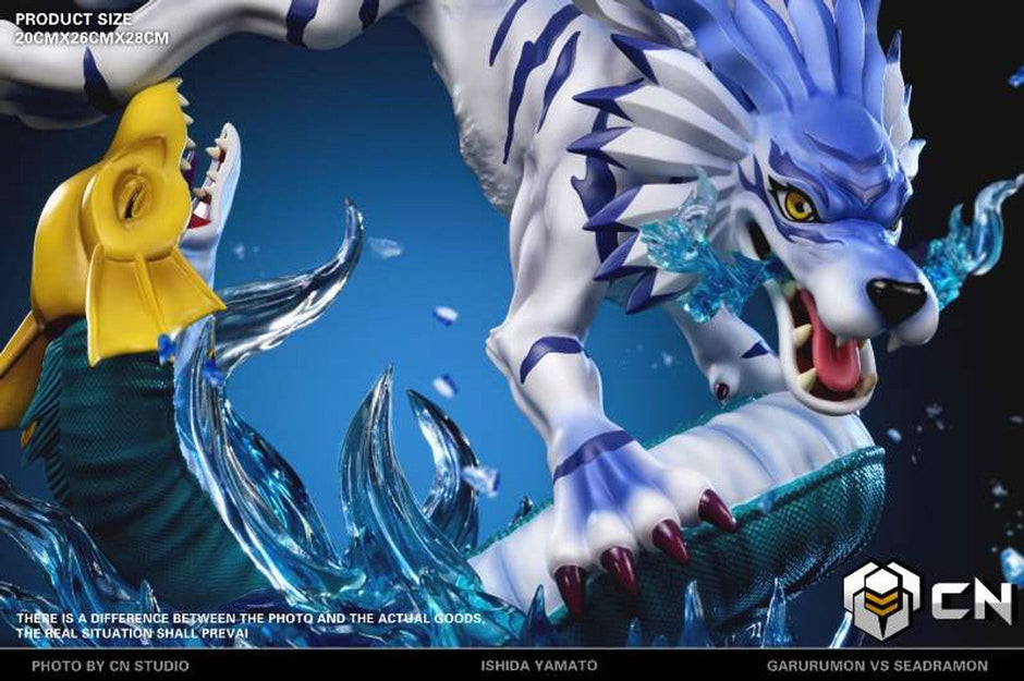 [Pre-Order Closed] Crazy Nest Studio - Statue - Digimon - Fox Flame Garurumon