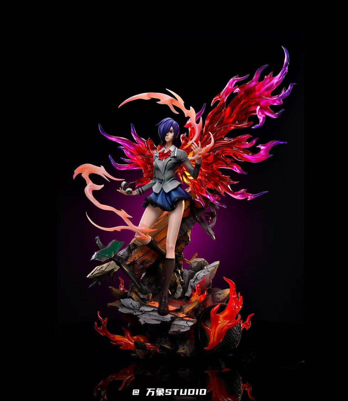 [Pre-Order] Wan Xiang Studio - Statue - Tokyo Ghoul - Touka Kirishima