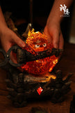 [Warehouse in Stock] Shen Yin Studio - Statue - Howl's Moving Castle - Contract Magic Canon Calcifer with LED Bracket Version