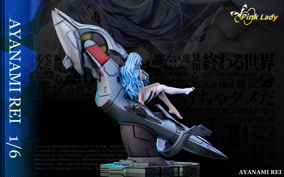 [Pre-Order Closed] Pink Lady Studio - Statue - Neon Genesis Evangelion - Soryu Asuka Langley & Ayanami Rei