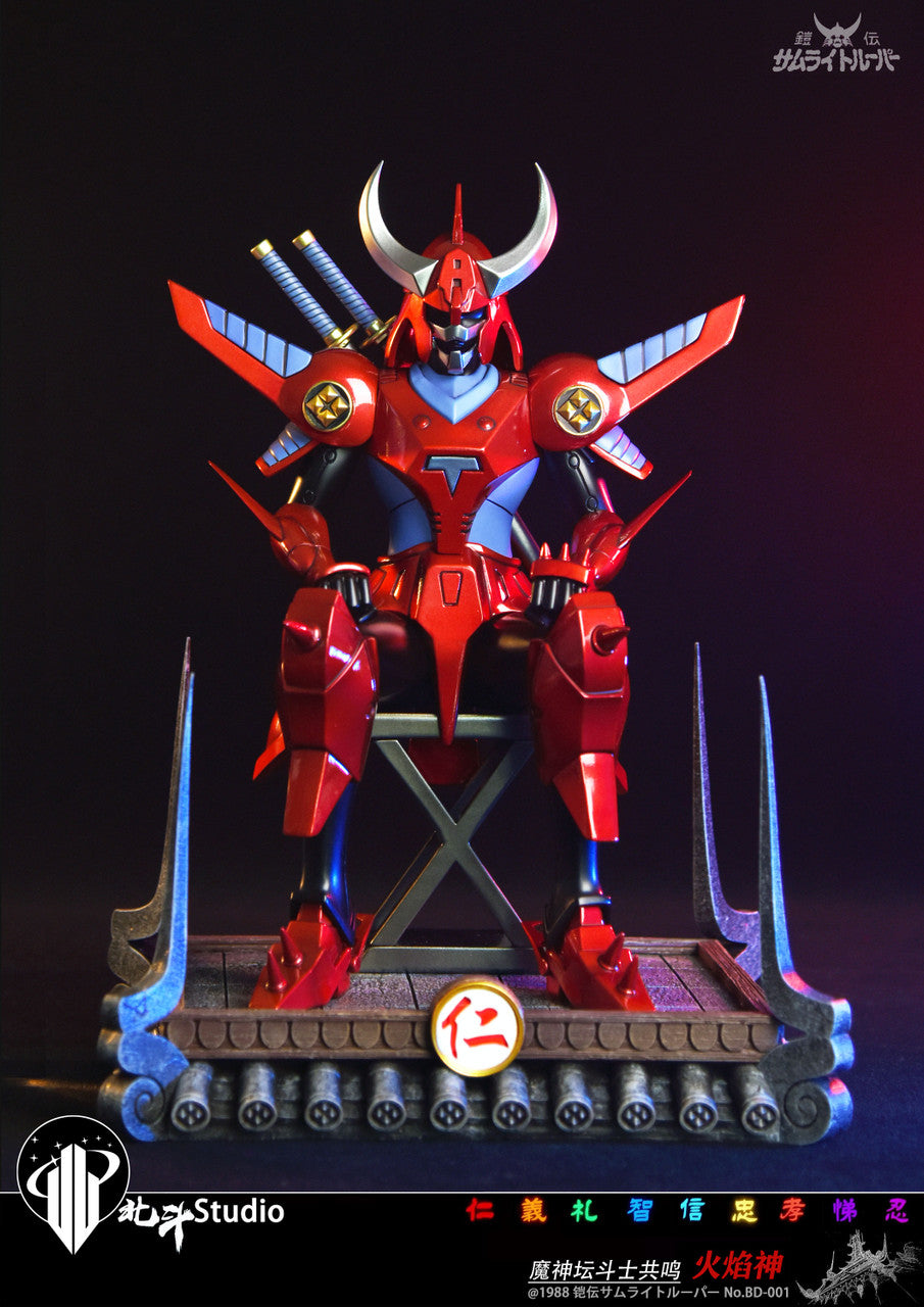 [Pre-Order] BeiDou Studio - Statue - Ronin Warriors - Ryo Sanada & Hashiba Touma armor