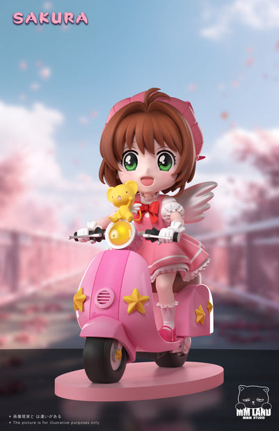 [Pre-Order Closed] MMLAND Studio - Statue - Cardcaptor Sakura - Sakura Kinomoto riding Motorcycle