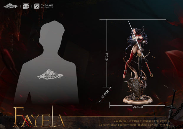 [Pre-Order Closed] PIJI Studio - Statue - Original - AmerFort Sacrifice Knight Fayela (Licensed)