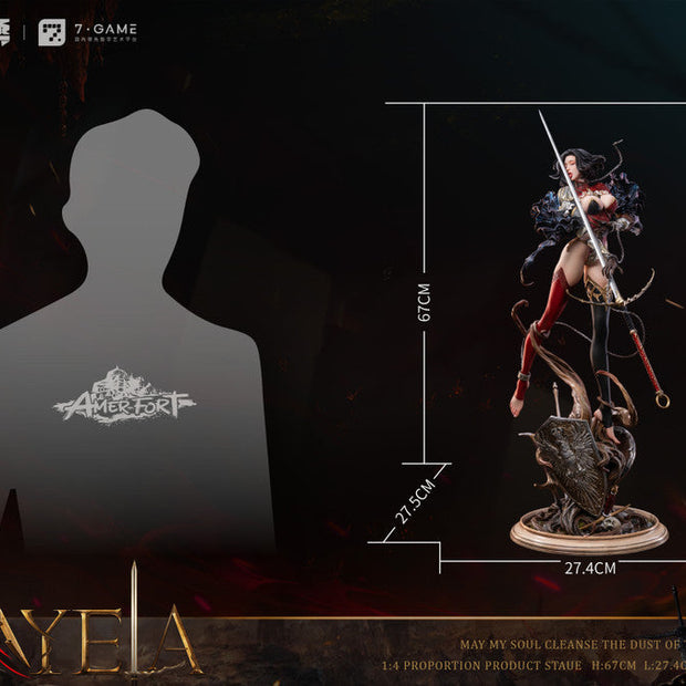 [Pre-Order Closed] PIJI Studio - Statue - Original - AmerFort Sacrifice Knight Fayela (Licensed)