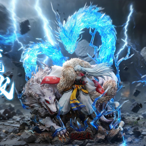 [Pre-Order] TY Studio - Statue - Inuyasha - Sesshomaru·Dragon Strike with LED