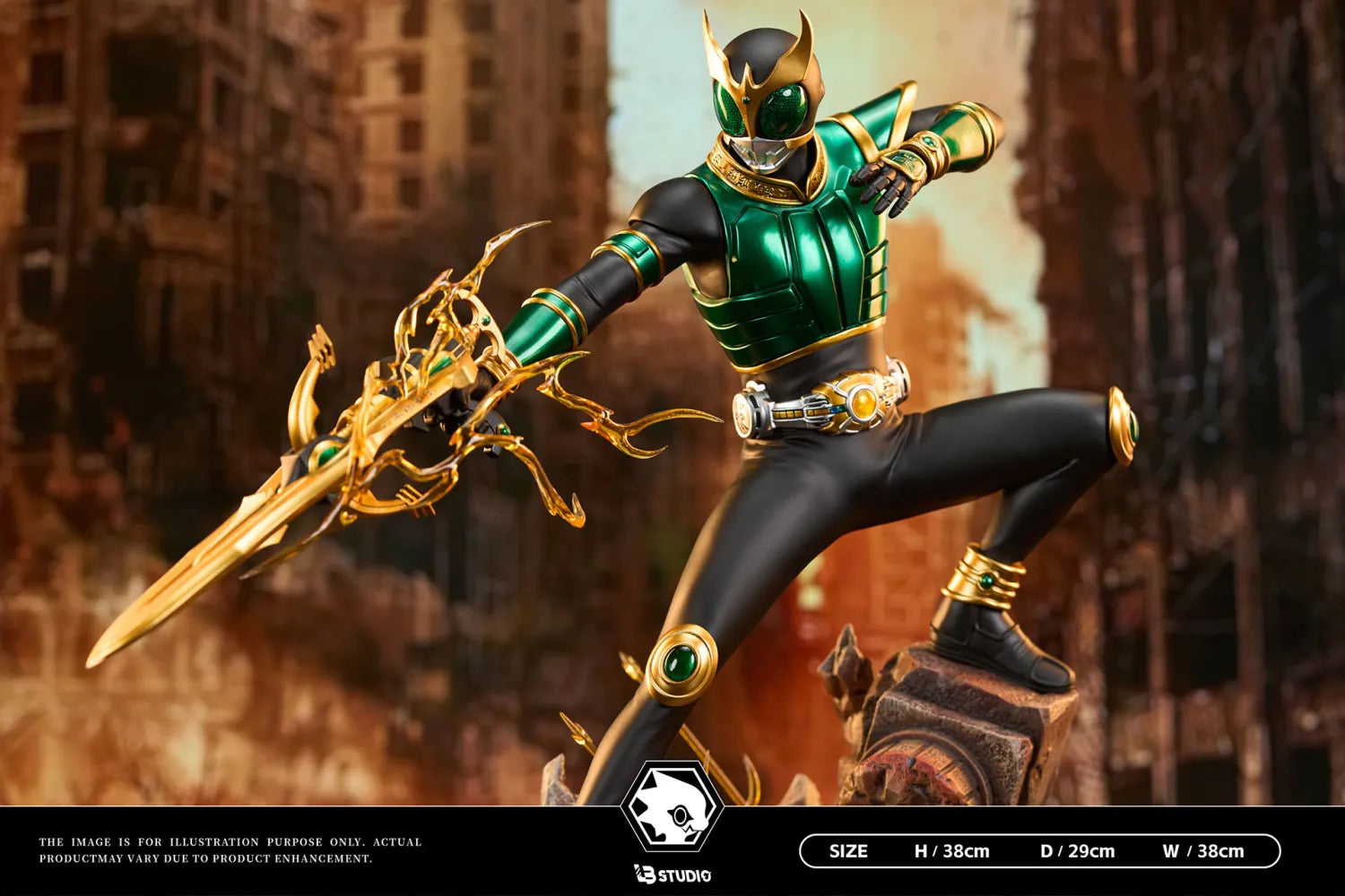 [Warehouse in Stock] LB Studio - Statue - Kamen Rider - Kuuga Pegasus Form