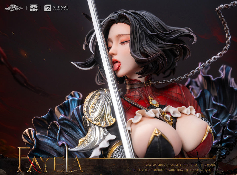 [Pre-Order Closed] PIJI Studio - Statue - Original - AmerFort Sacrifice Knight Fayela (Licensed)