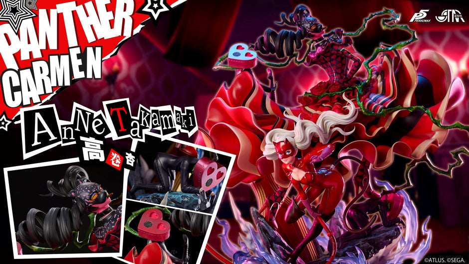 [Pre-Order Closed] STAREXVA Studio - Statue - Persona 5 - PANTHER Ann Takamaki with Carmen (Licensed)