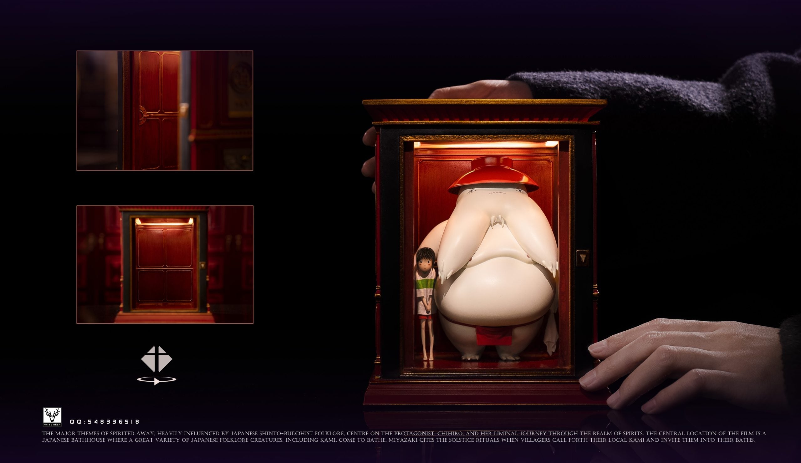 [Pre-Order Closed] White Deer Studio - Statue - Spirited Away - Chihiro and Radish Spirit