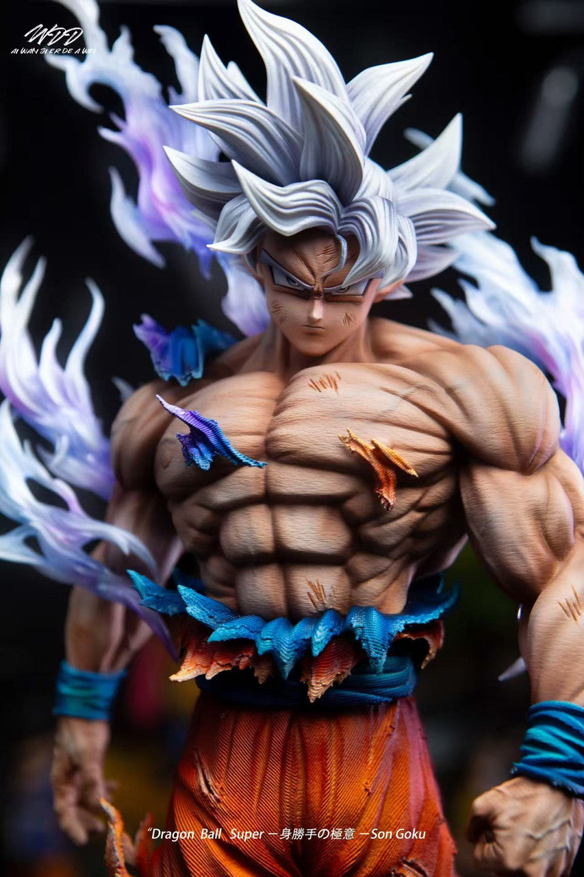 [Warehouse in Stock] YUN QI Studio - Statue - Dragon Ball Light carving series Migatte no Gokui Son Goku