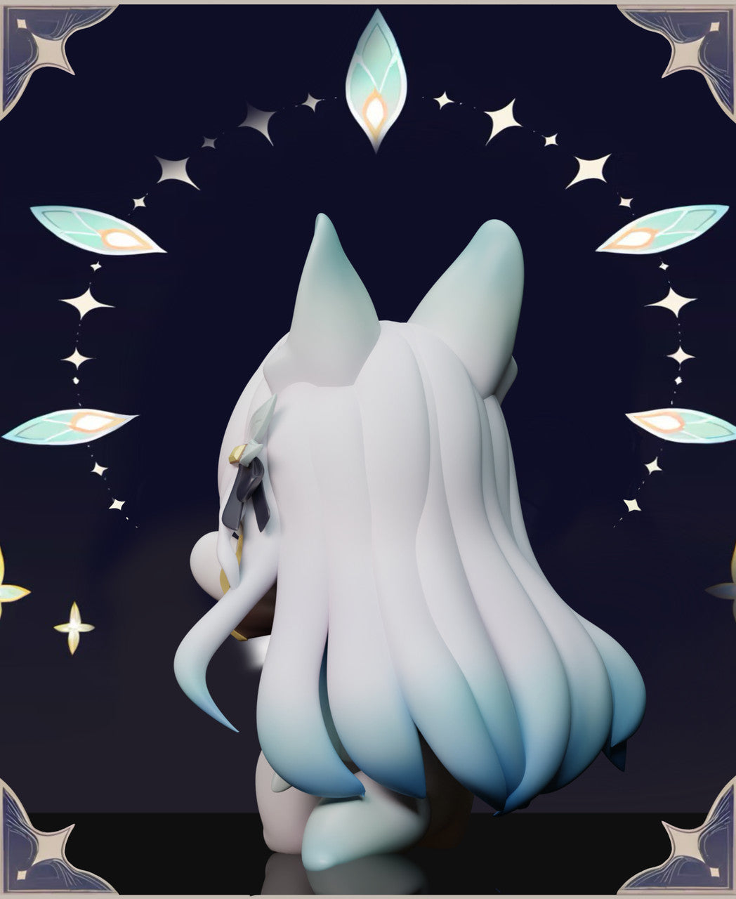 [Pre-Order] Chao She Studio - Statue - Honkai: Star Rail & Wuthering Waves - Q Version Firefly & Cartethyia