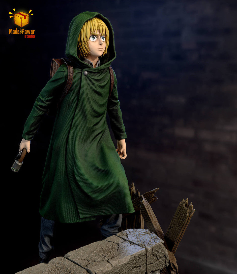 [Pre-Order Closed] Model Power Studio - Statue - Attack on Titan - The Basement Trio Mikasa & Armin & Eren