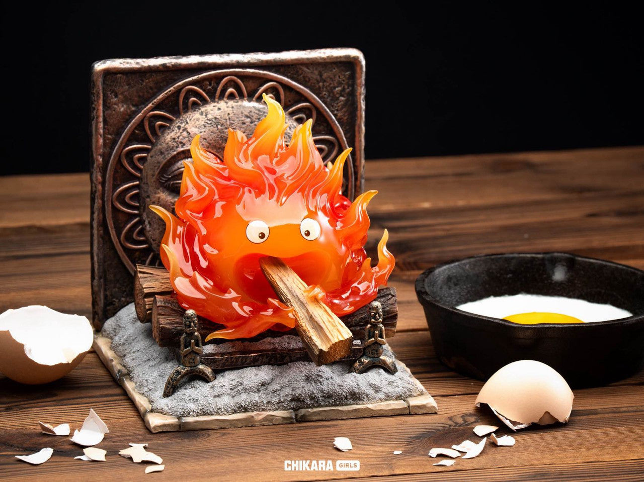 [Pre-Order] CHIKARA Studio  - Statue - Howl's Moving Castle - Calcifer with LED