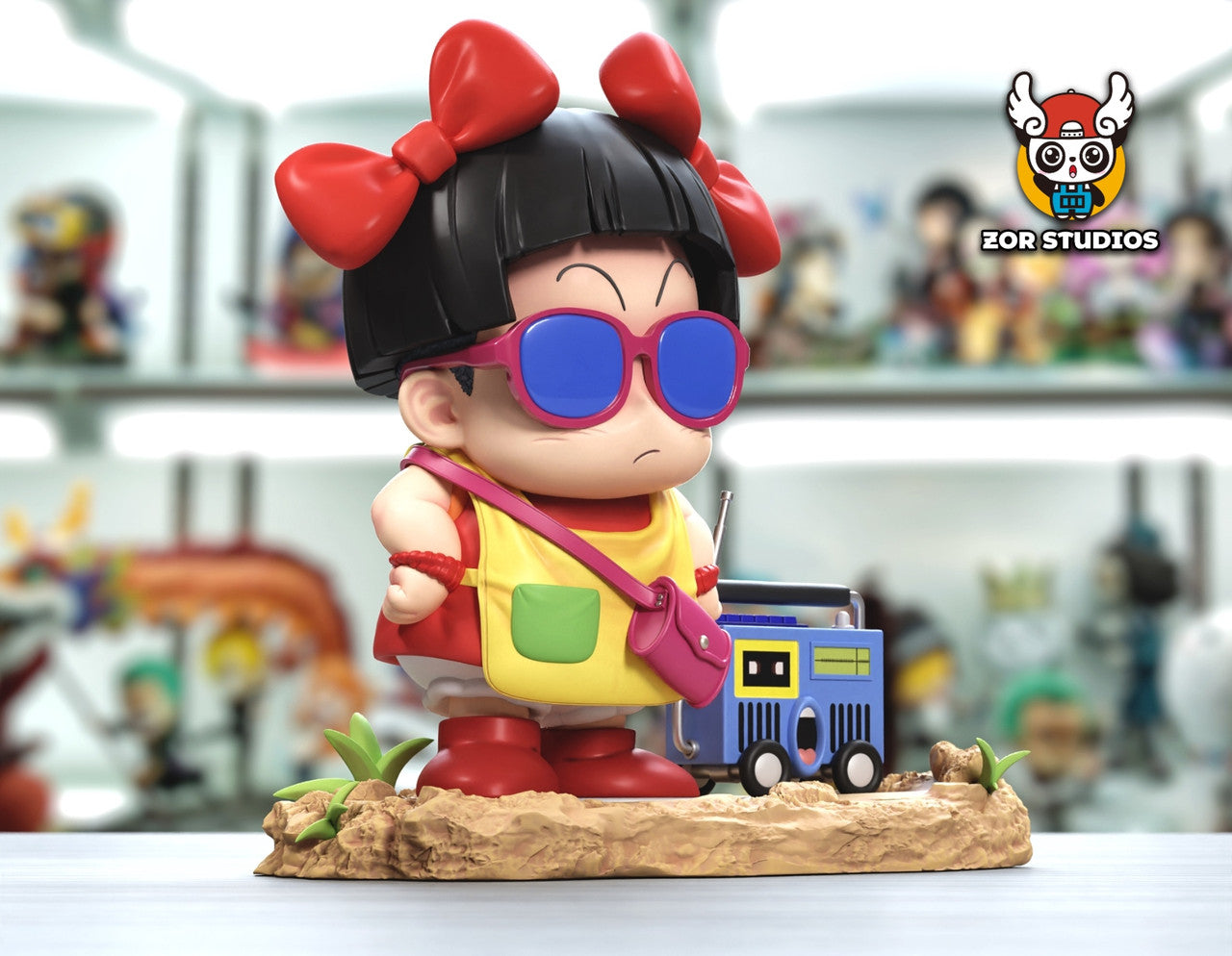 [Pre-Order Closed] ZOR Studio - Statue - Dr. Slump - Penguin Village Family Portrait Series 8th Series Kinoko Sarada