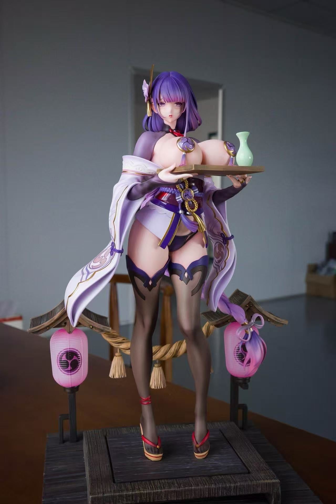 [Warehouse in Stock] MOSS Studio - Statue - Genshin Impact Waiter Raiden Shogun