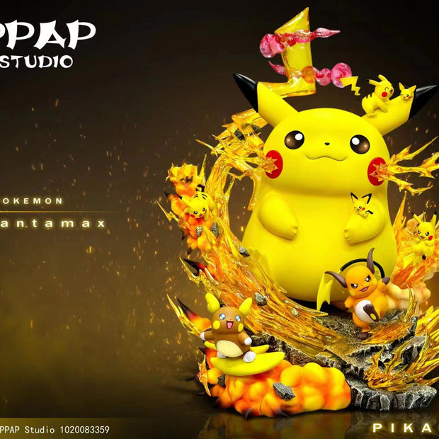 [Warehouse in Stock] PPAP Studio - Statue - Pokémon Dynamax #4 Pikachu