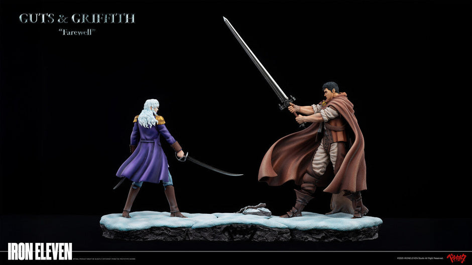 [Pre-Order] IRON ELEVEN Studio - Statue - Berserk - Guts & Griffith