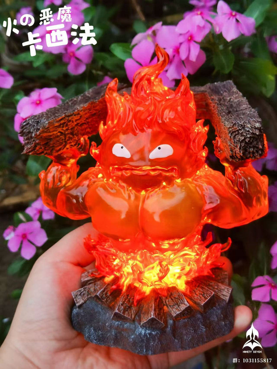 [Pre-Order Closed] NINETY SEVEN Studio - Statue - Howl's Moving Castle - Angry Calcifer