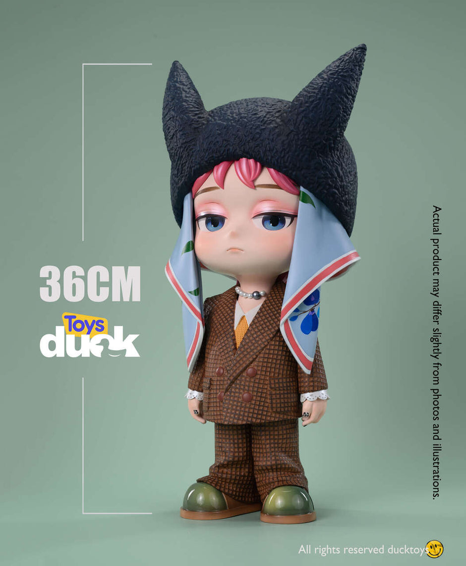 [Warehouse in Stock] Duck Toys Studio - Statue - K-POP - G-Dragon GD Black rabbit