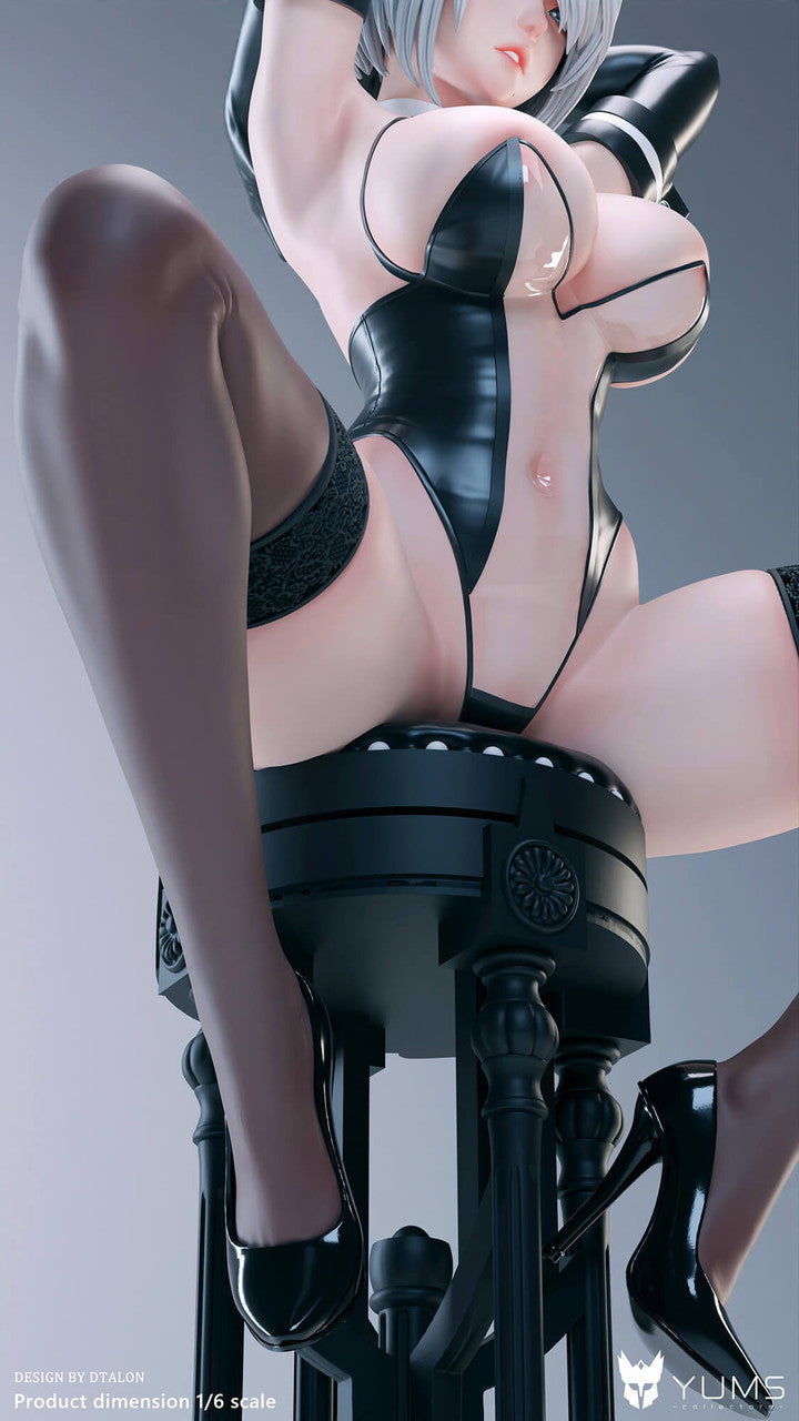 [Warehouse in Stock] YUMS-Collectors Studio - Statue - NieR:Automata - YoRHa Bunny Girl 2B