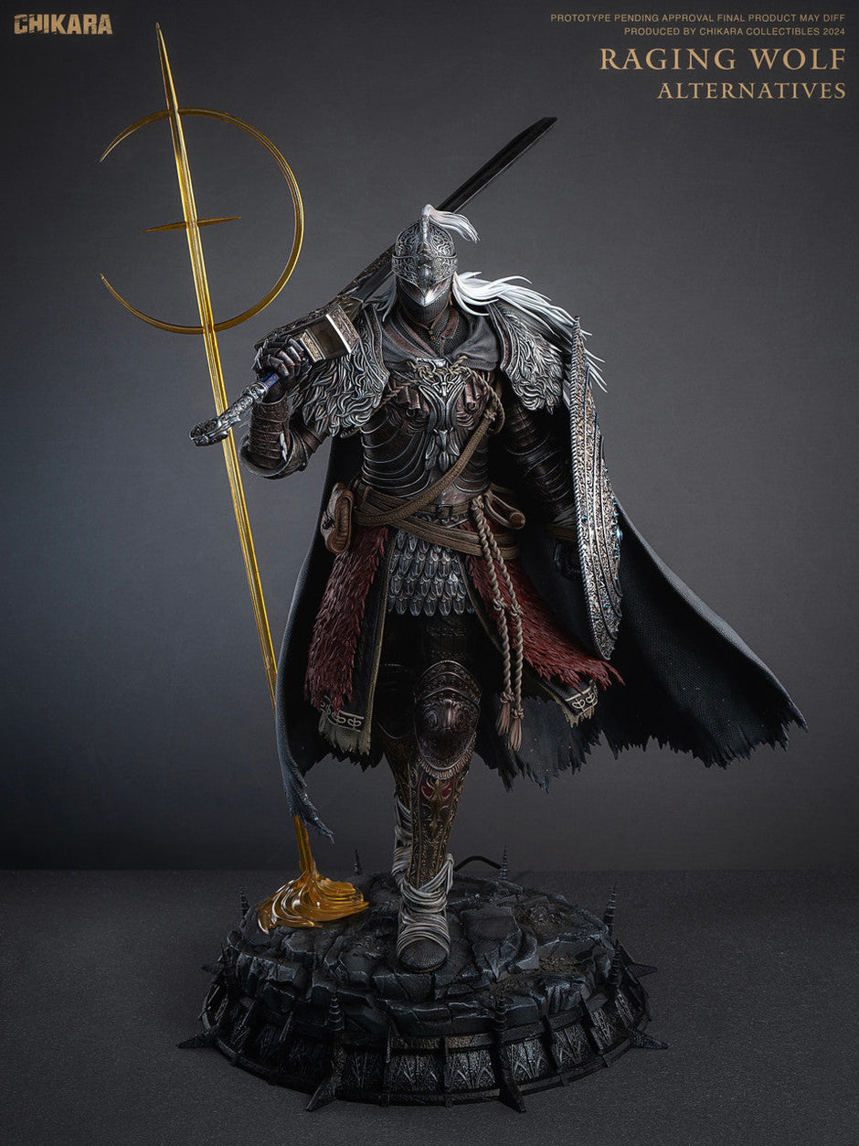 [Warehouse in Stock] CHIKARA Studio - Statue - Elden Ring - Vargram the Raging Wolf