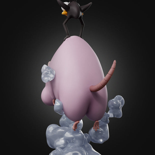 [Pre-Order] WAWA Studio - Statue - Spirited Away - Hayao Miyazaki Desk Decoration Series Flying Boh Mini Figurine