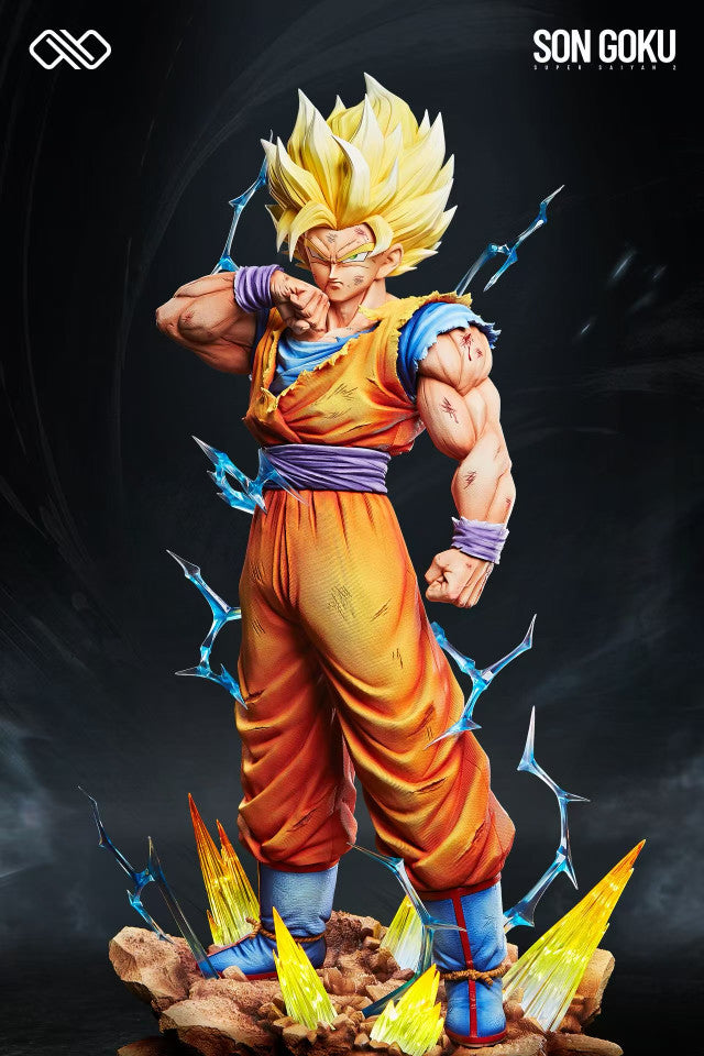 [Warehouse in Stock] Infinite Studio - Statue - Dragon Ball - Super Saiyan 2 Goku