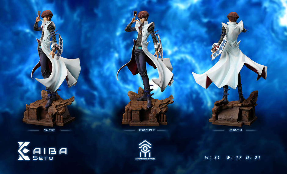 [Warehouse in Stock] Aftershock Studio - Statue - Yu-Gi-Oh! Obelisk the Tormentor & Seto Kaiba