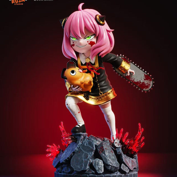 [Pre-Order Closed] RUIN Studio & ChaoMian Studio - Statue - Spy x Family - Anya cos Chainsaw Man