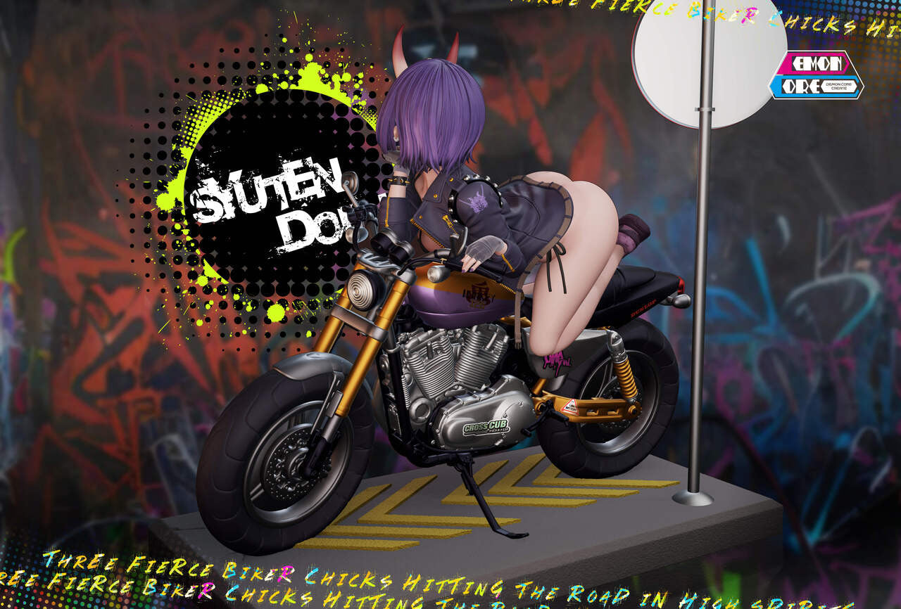 [Pre-Order] Demon Core Studio - Statue - Fate Motorcycle Trio - Minamoto no Raikou & Syuten Douji & Ibaraki Doji