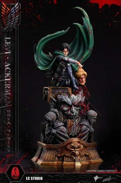 [Warehouse in stock] LC Studio - Statue - Attack On Titan - Seriously Injured Levi Ackerman