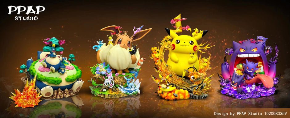 [Warehouse in Stock] PPAP Studio - Statue - Pokémon Dynamax #4 Pikachu
