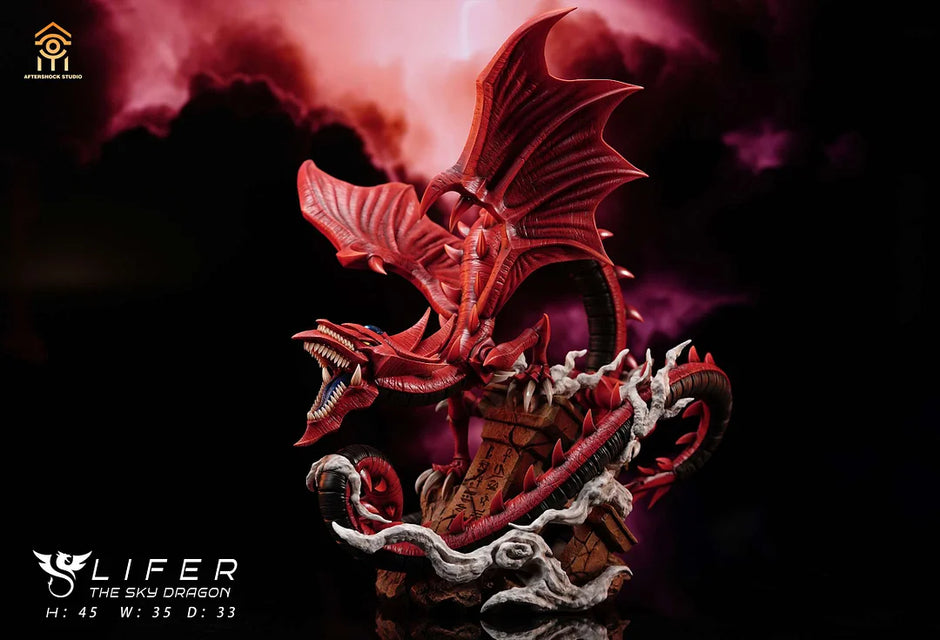 [Warehouse in Stock] Aftershock Studio - Statue - Yu-Gi-Oh! Three Fantasy God SLIFER THE SKY DRAGON