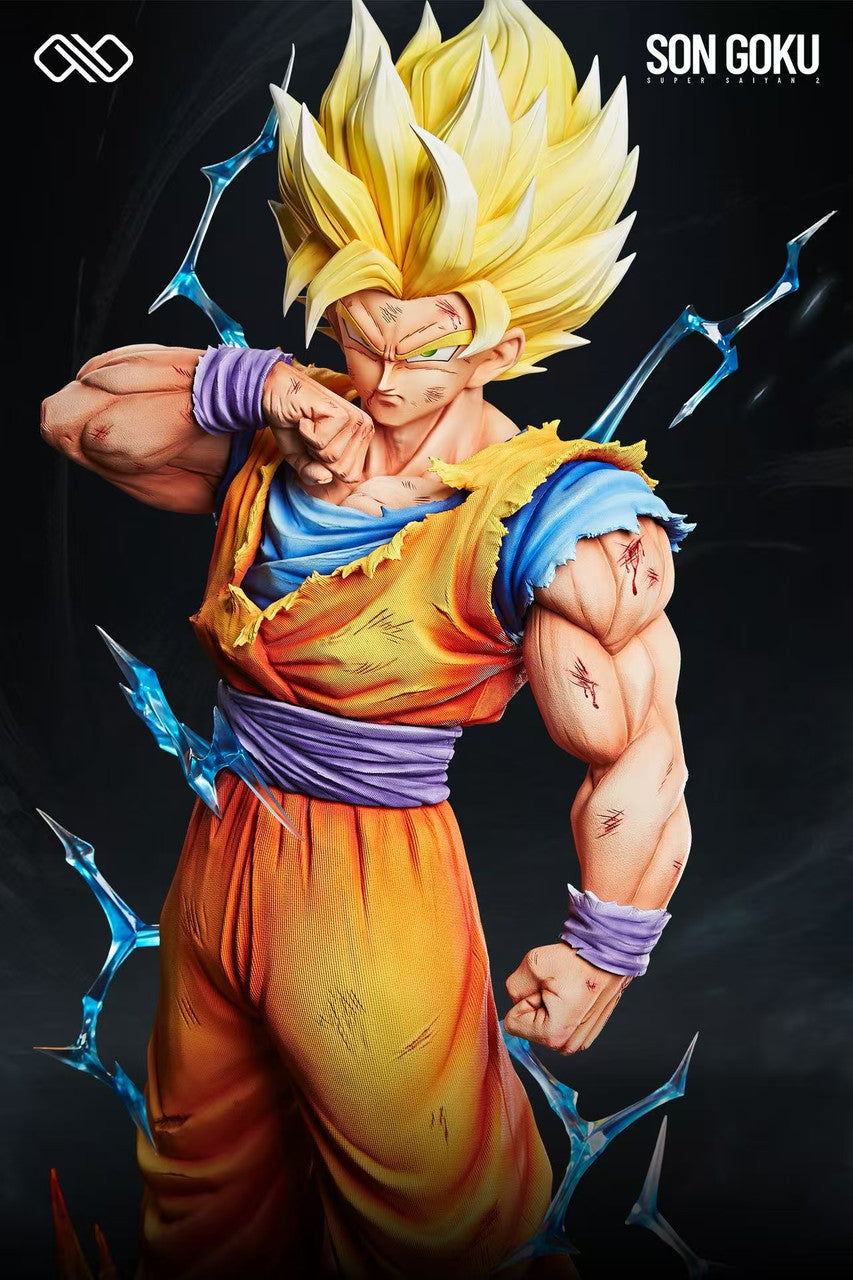 [Warehouse in Stock] Infinite Studio - Statue - Dragon Ball - Super Saiyan 2 Goku