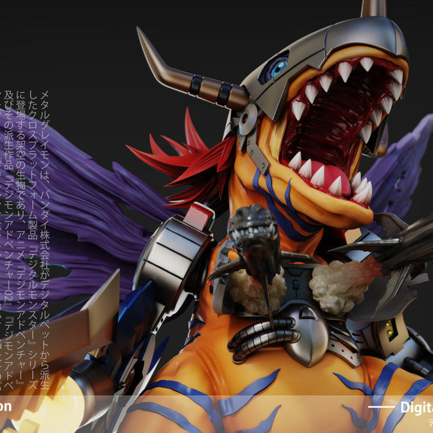 [Pre-Order Closed] Mine Studio - Statue - Digimon - Digital War Greymon