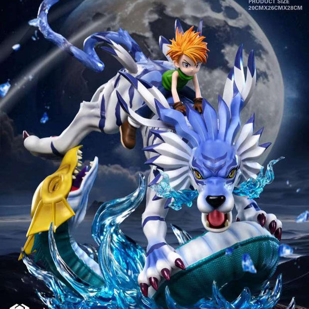 [Pre-Order Closed] Crazy Nest Studio - Statue - Digimon - Fox Flame Garurumon