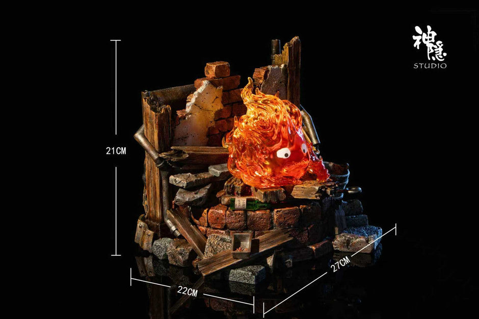 [Pre-Order] Shen Yin Studio - Statue - Howl's Moving Castle - Calcifer Rebirth after the collapse with LED