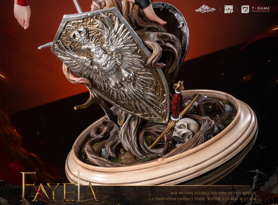 [Pre-Order Closed] PIJI Studio - Statue - Original - AmerFort Sacrifice Knight Fayela (Licensed)