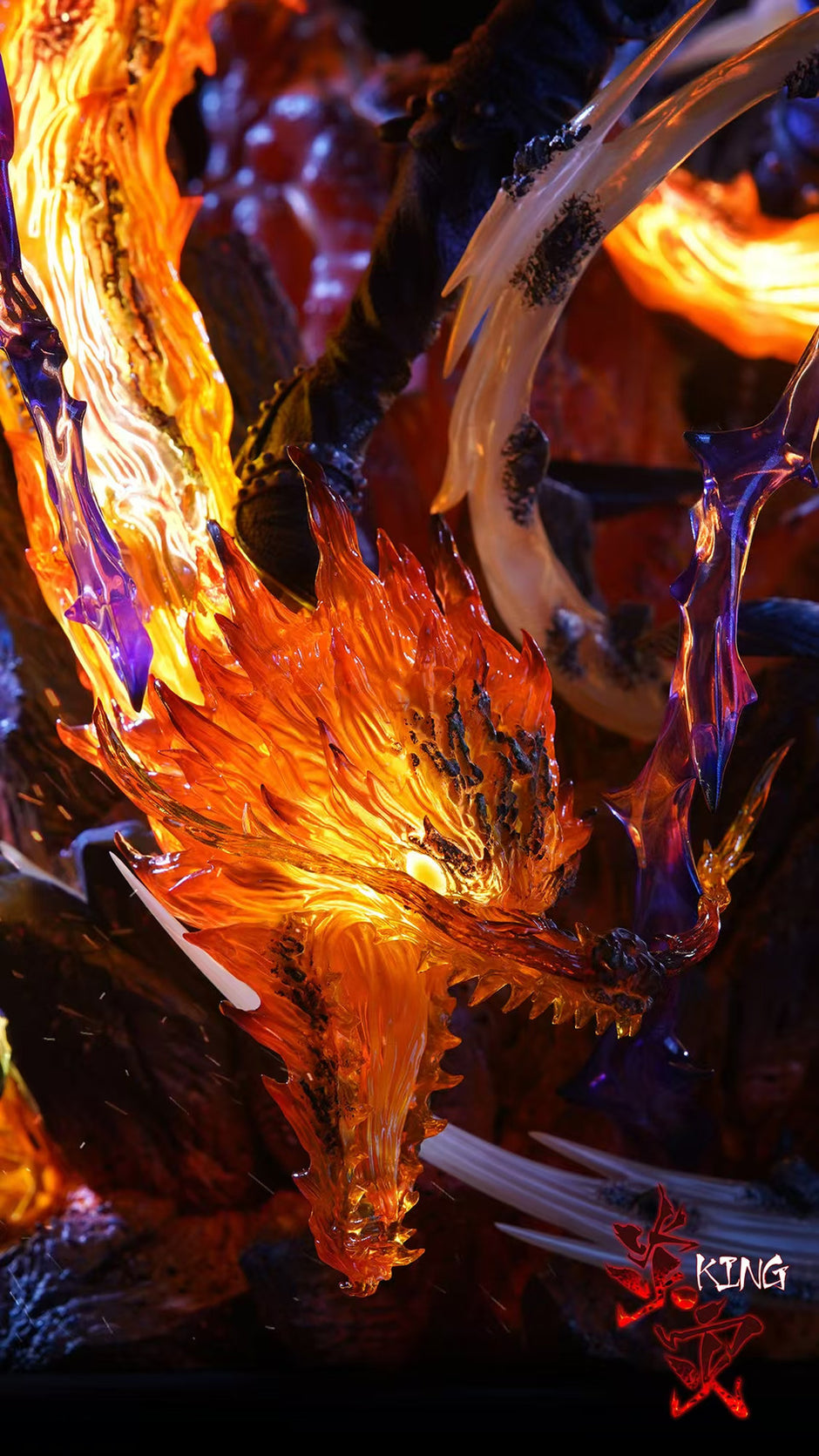 [Warehouse in Stock] More Fun Studio X Monkey D. Studio - Statue - KING THE WILDFIRE One Piece