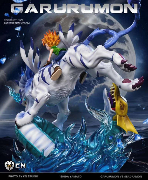 [Pre-Order Closed] Crazy Nest Studio - Statue - Digimon - Fox Flame Garurumon