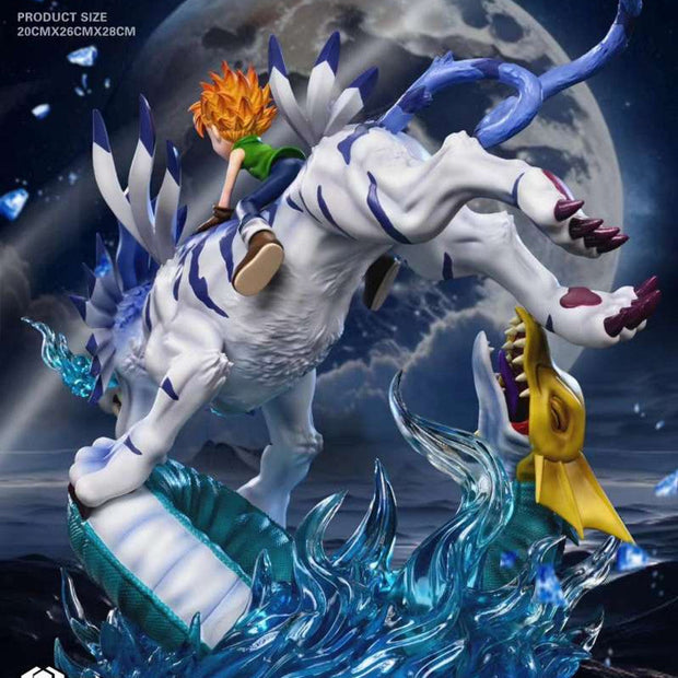 [Pre-Order Closed] Crazy Nest Studio - Statue - Digimon - Fox Flame Garurumon