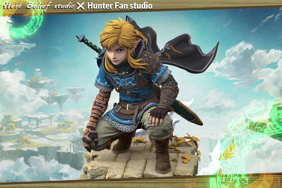[Warehouse in Stock] Hero Belief Studio & Hunter Fan Studio - Statue - The Legend of Zelda - Tears of the Kingdom Link