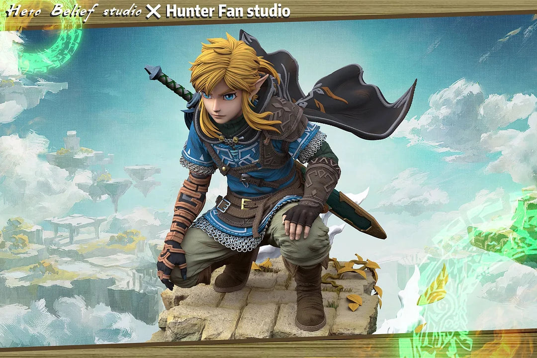 [Warehouse in Stock] Hero Belief Studio & Hunter Fan Studio - Statue - The Legend of Zelda - Tears of the Kingdom Link